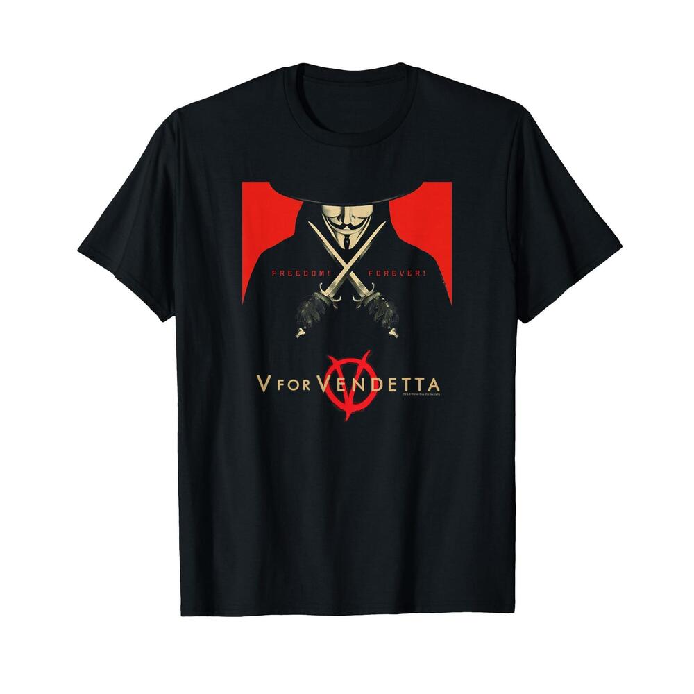 V For Vendetta Freedom Forever TShirt